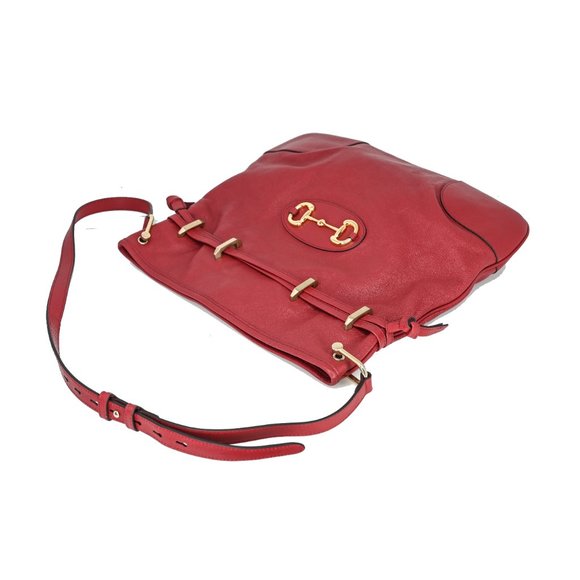 Gucci 602089 Horsebit 1955 Leather Shoulder Bag - Picture 6 of 12